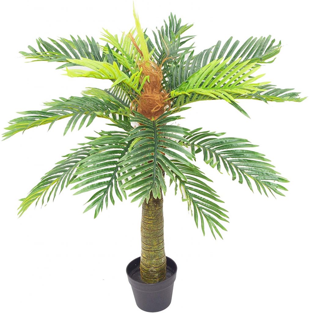 Dremisland Planta De Palma De Areca Artificial Grandes De Maceta 160cm Palmera Falsa Con 15 Grandes Planta Artificial Interior Y Exterior Decorativa Para El Hogar Oficina Jardín Regalo De Inauguración