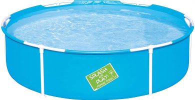 Bestway 56283 - Piscina Desmontable Tubular Infantil Mi Primera Piscina 152x38 cm