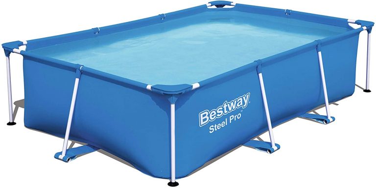 Bestway Steel Pro Piscina Desmontable Tubular Infantil, 259 x 170 x 61 cm