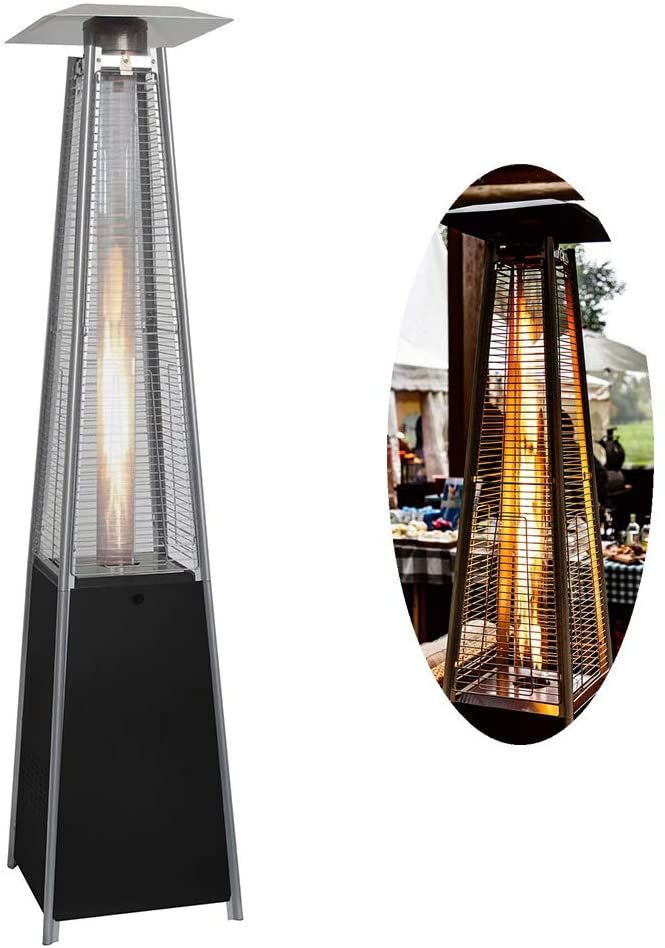 Calentador de patio, calentadores de patio piramidales, calentador de gas licuado