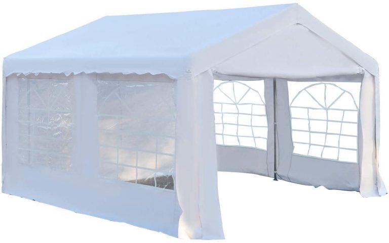 Carpa de Jardín Cochera Gazebo 4x4m