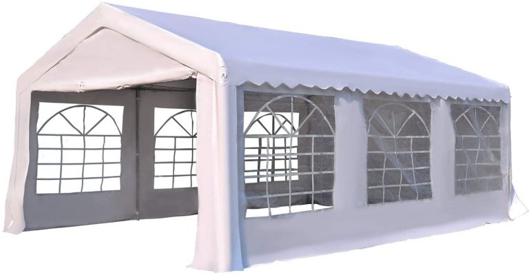 Carpa de Jardín Cochera Gazebo 6x4m