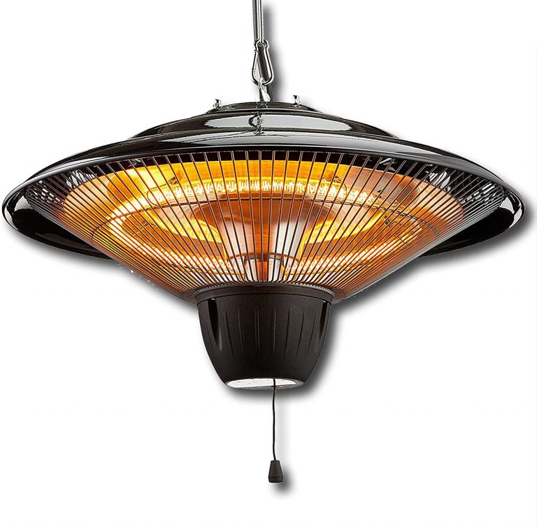 Cepewa – Estufa de techo calefactora con cadena (1500 W, halógeno)