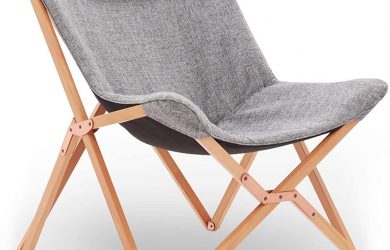 Silla diseño mariposa terraza