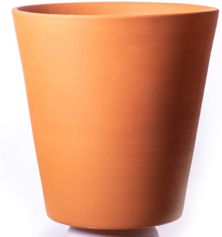 Maceta Fabricada con Arcilla 23X 21 + 1 Plato diameto 23