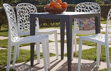 Shaf Flora - Silla apilable