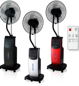 VENTILADOR Digital Dardaruga WFD NEBULIZADOR (tanque XXL de 3.10 litros)