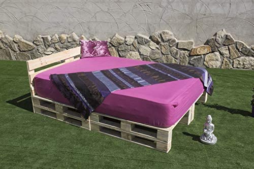 Cama con palets