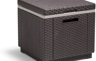 Curver Ice Cube Mesa nevera para jardín, 5 litros