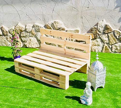 Sofa PALETS Lijado Y Cepillado - Medida 120cm X 80cm