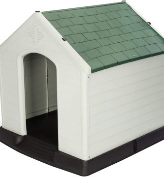 Caseta para perros de resina