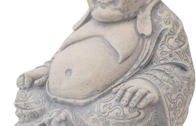 Escultura Buddha Buda Figura Estatua Piedra Artificial Estilo Antiguo jardín