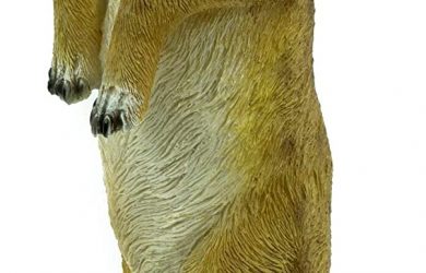 Figura de suricata, escultura de jardín,