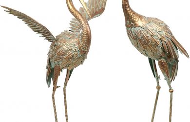 Garza para el Jardín Estatua de Jardín Grande