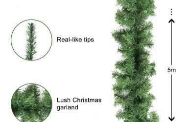 Guirnalda de Navidad Verde