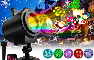 Luces de proyector de Navidad