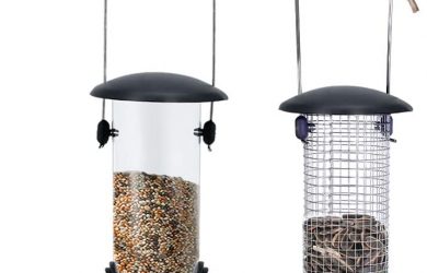 2 comederos para pájaros Resistentes al Agua