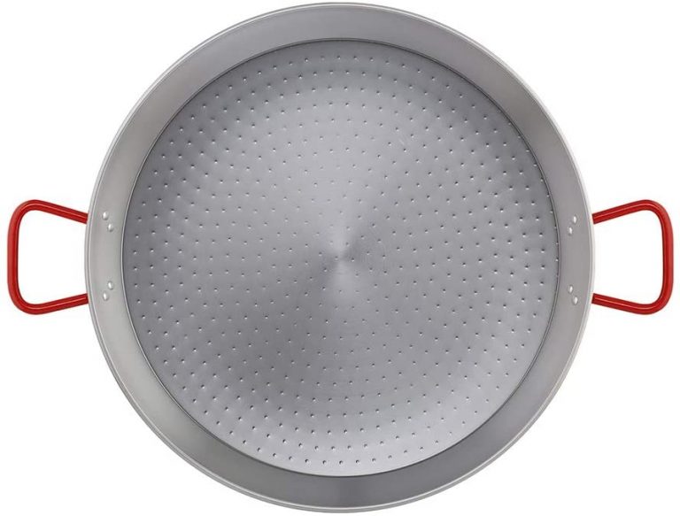 Paellera Acero Pulido 20 Raciones 60 cm