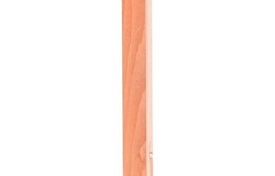 Pawhut Comedero para Pájaros de Pie de Madera Maciza