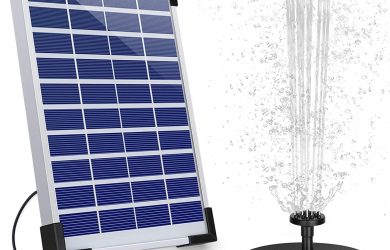 Fuente Solar 5.5W Fuente de Jardín Solar