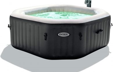 Jacuzzi octogonal hinchable, 201x201x71 cm