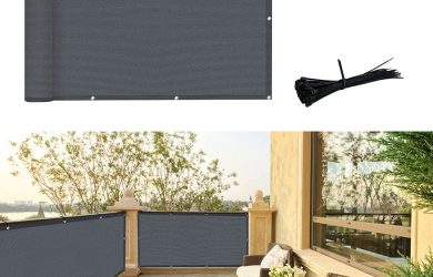 Pantalla de protección de privacidad para balcón
