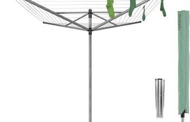Tendedero de Jardín con Soporte y Funda