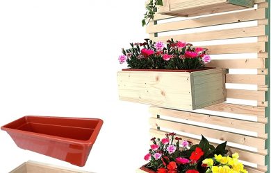 Macetero de Madera Vertical