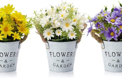 Plantas Pequeñas Sintéticas de Plástico Decorativas