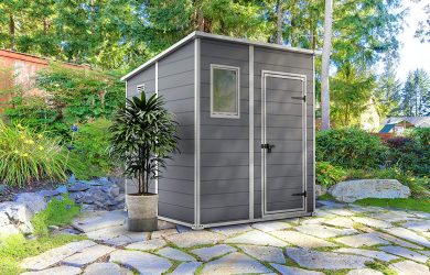 ¿Buscas una caseta de jardín de resina con suelo? Aquí puedes comprar online casetas Keter para jardín en las que poder almacenar cualquier tipo de accesorio como barbacoas, bicicletas, herramientas de jardín o bricolaje. Están hechas de resina y cuentan con suelo incorporado.