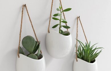 Macetas Colgantes De Cerámica