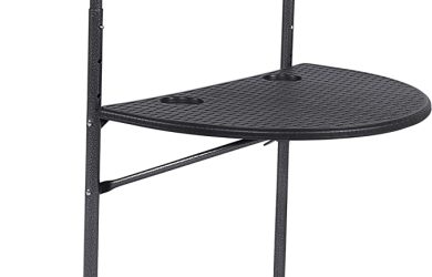 Mesa plegable para colgar en el balcón