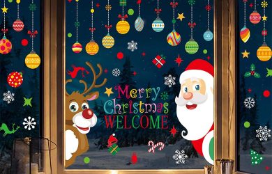 Pegatina de Ventana de Navidad